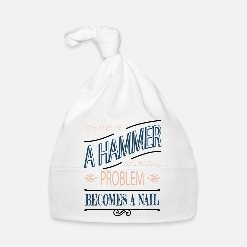 Bday Fun Tronçonneuse Outils Menuisier Bonnet bio Bébé