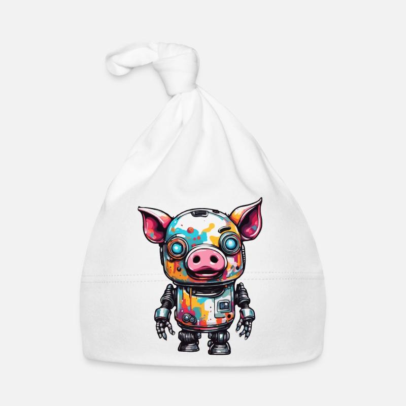Robot Animal / AI / Mechanized Animals / Comic Organic Baby Cap