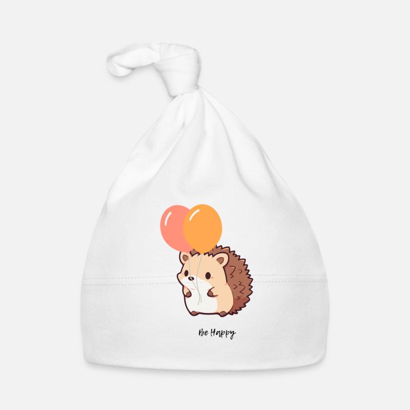 Cute Hedgehog Organic Baby Cap