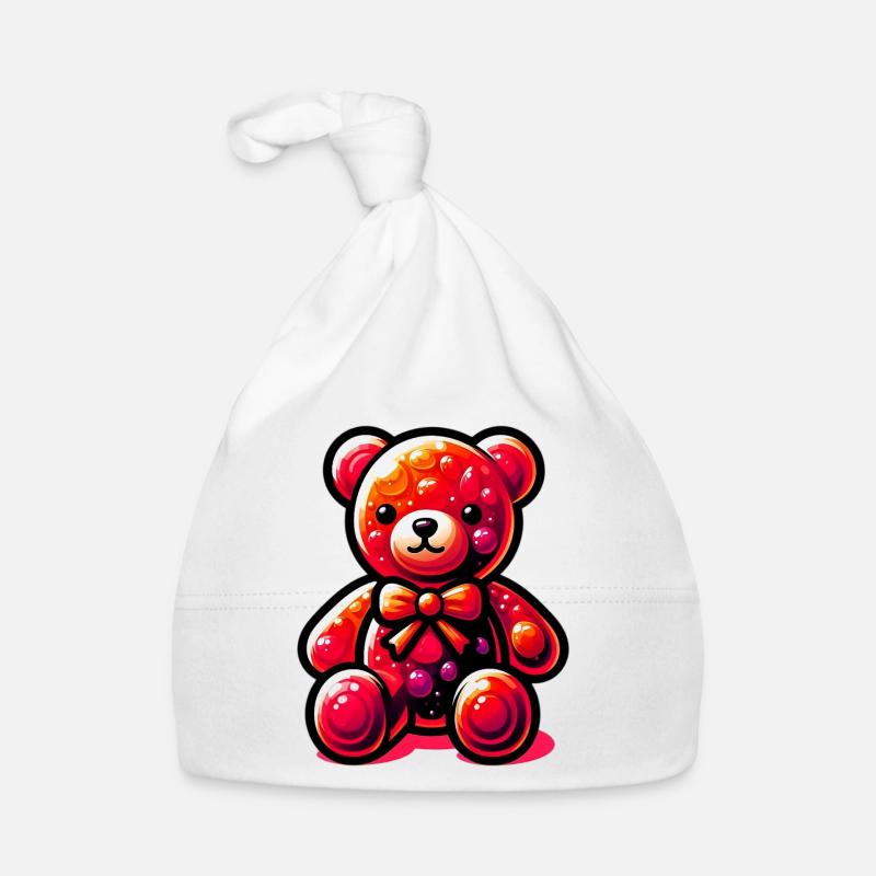 Bear Organic Baby Cap
