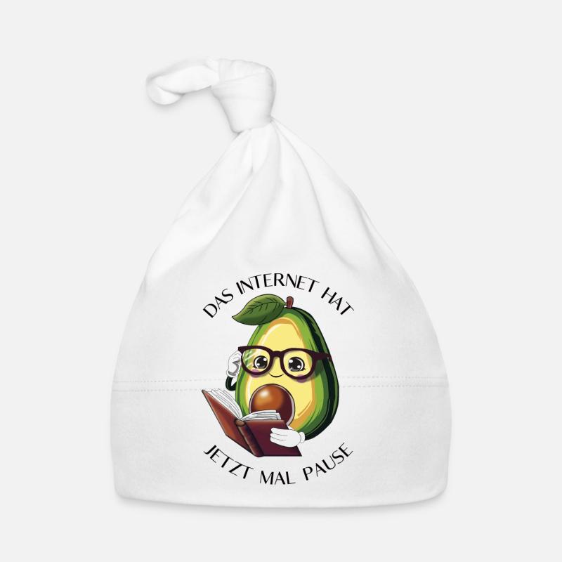Das Internet hat jetzt mal Pause – Avocado Bücher Baby Bio-Mütze