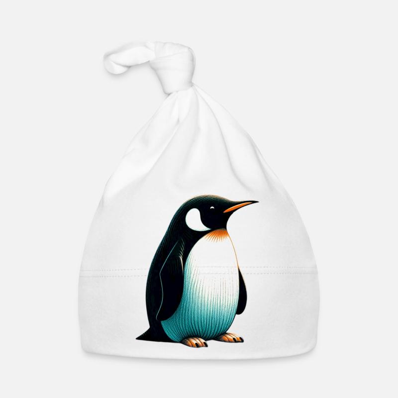 Pinguin Baby Bio-Mütze