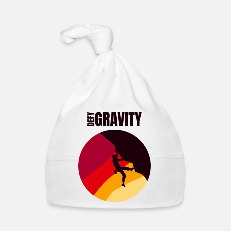 Defy Gravity - Climber Gift Organic Baby Cap