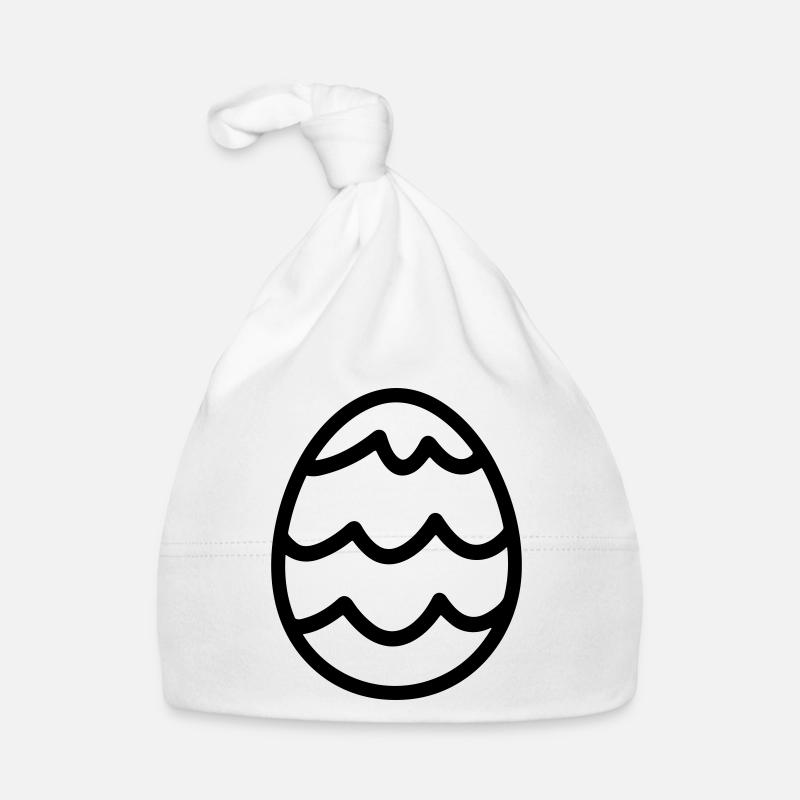oeuf de paques Bonnet bio Bébé