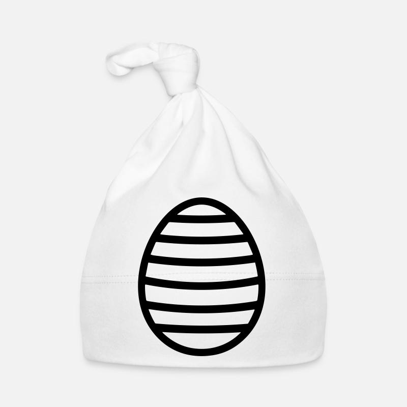 oeuf de paques Bonnet bio Bébé
