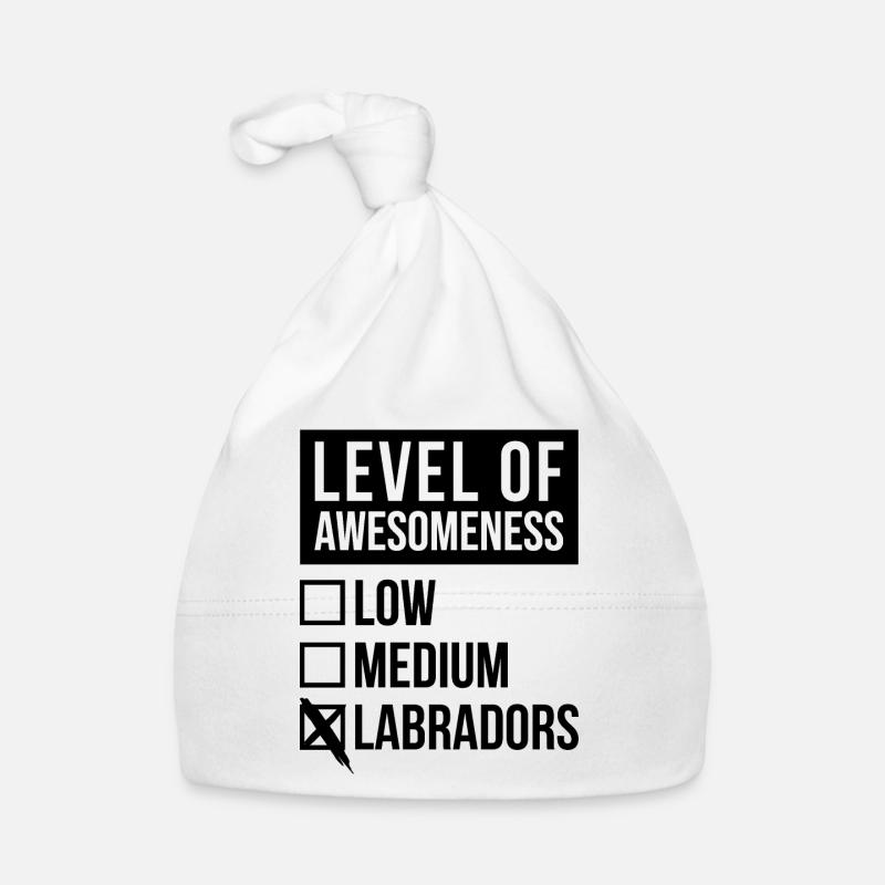 Labrador Baby Bio-Mütze