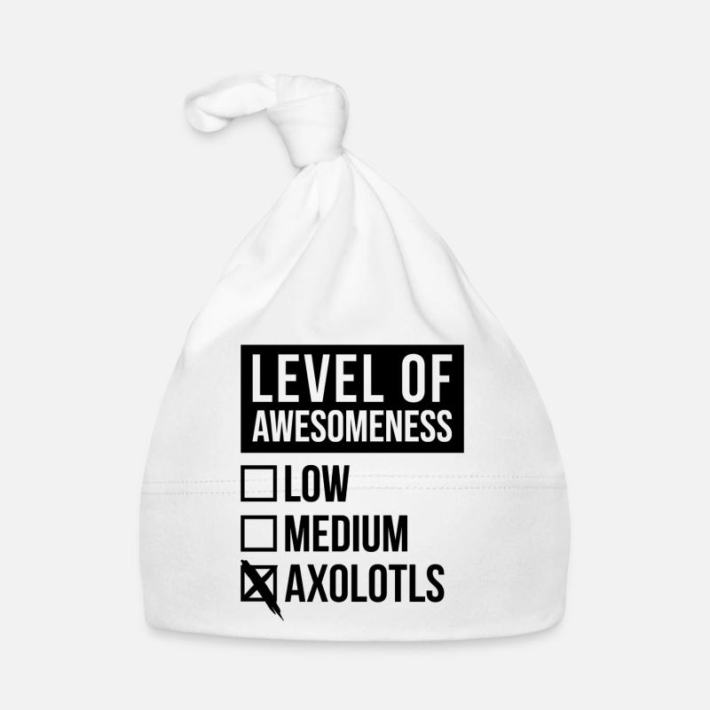 Axolotl Baby Bio-Mütze