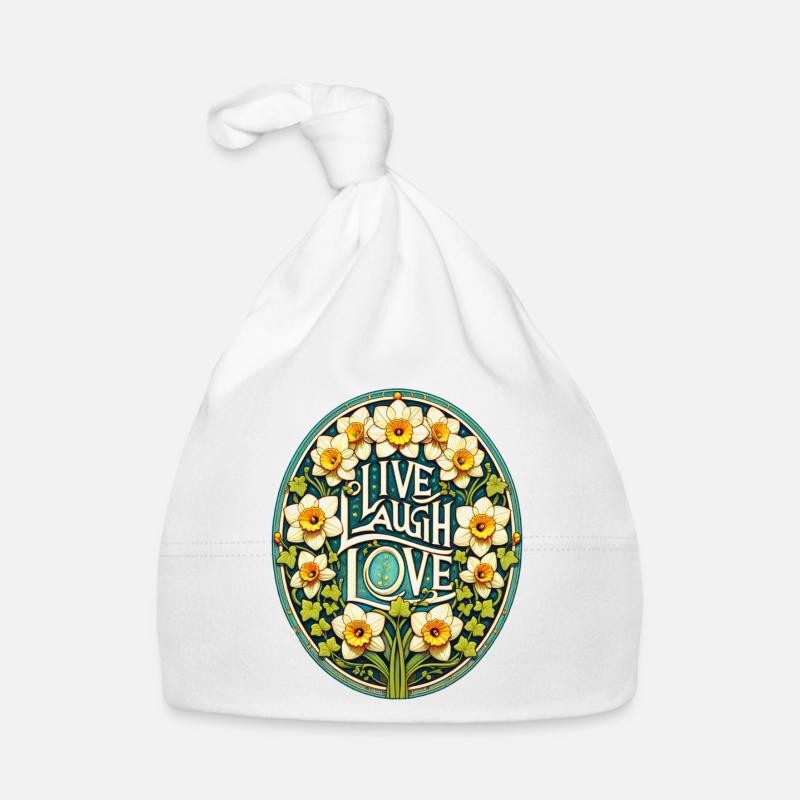 Lebe Lachen Liebe Baby Bio-Mütze