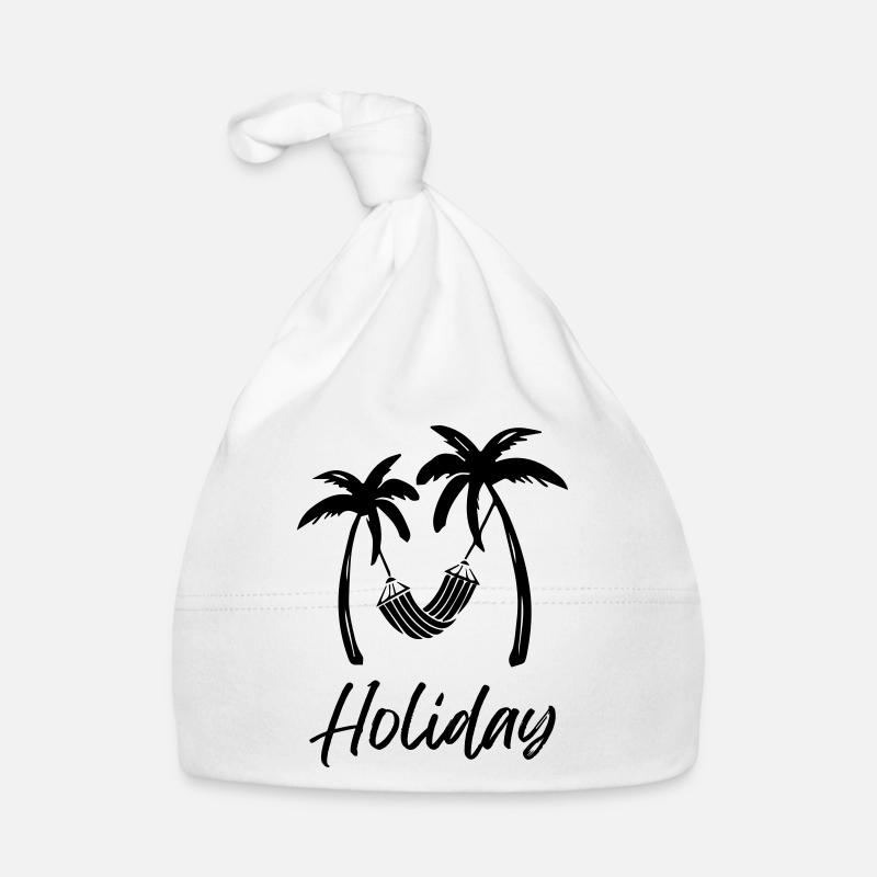 Palms Relax Holiday Organic Baby Cap
