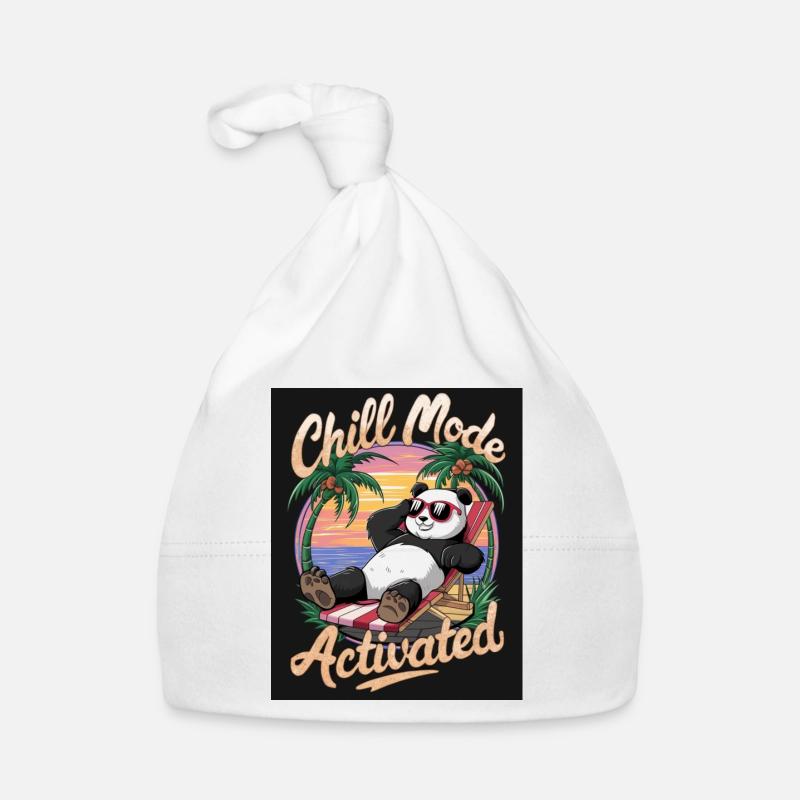 CHILL MODE ACTIVATED Baby Bio-Mütze