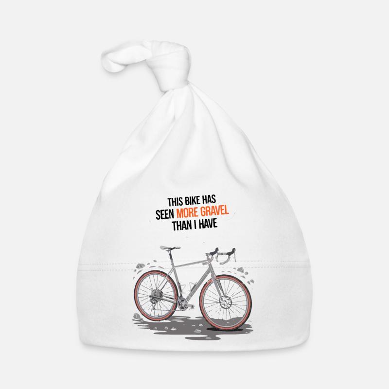 Rameur : Ce vélo a vu plus de gravier que moi Bonnet bio Bébé