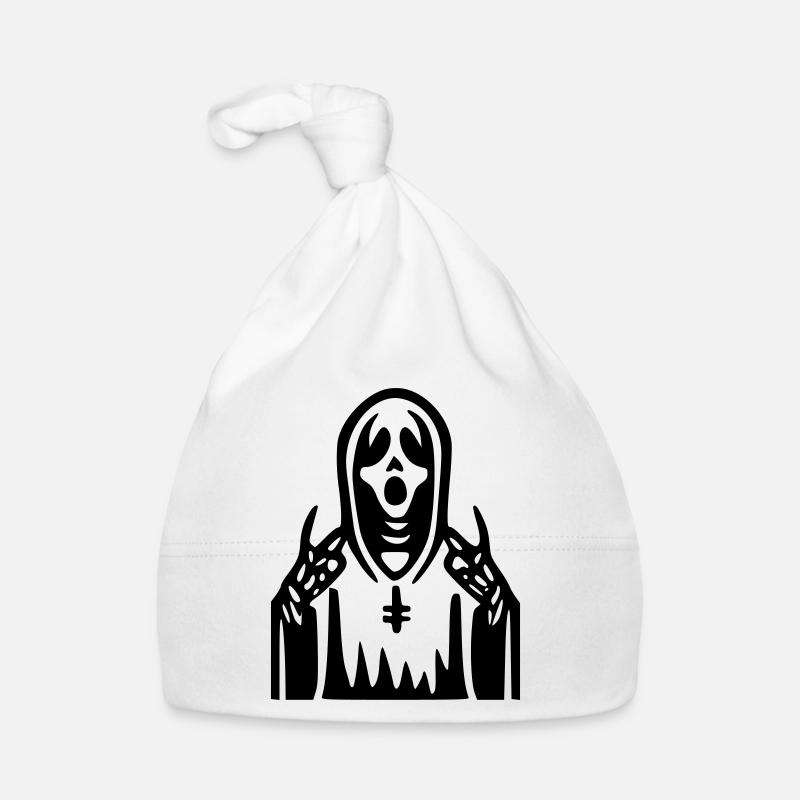 Scream Priest Organic Baby Cap