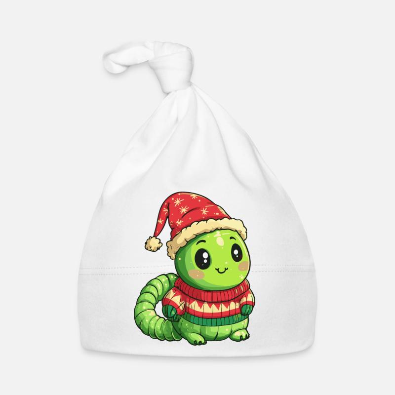 Noël du ver Bonnet bio Bébé