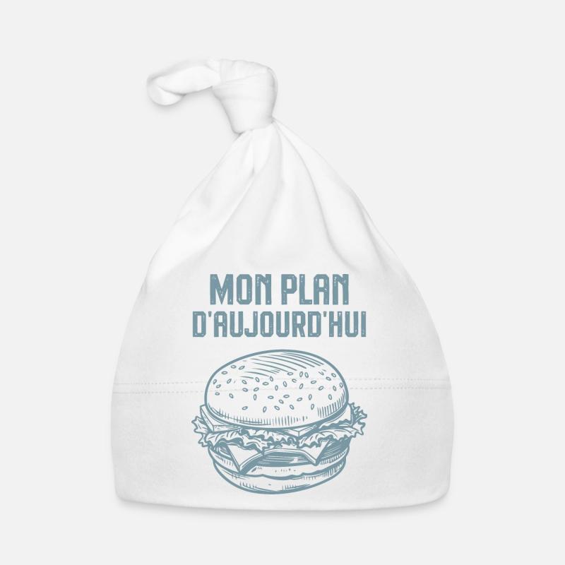 Mon plan d aujourd hui hamburger Bonnet bio Bébé