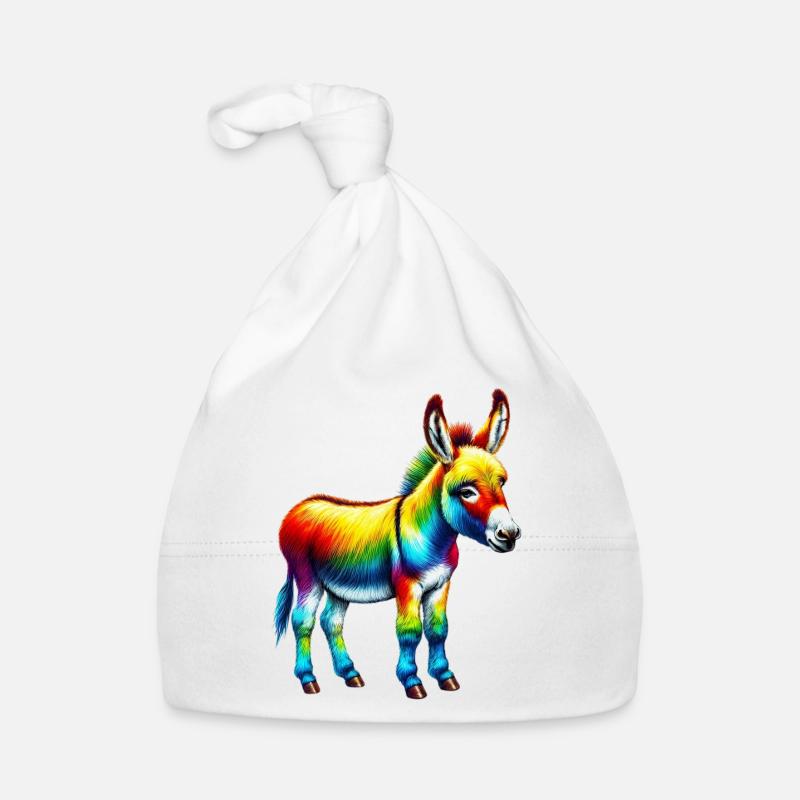 Donkey Mule Organic Baby Cap