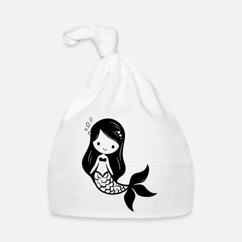 Mermaid Organic Baby Cap