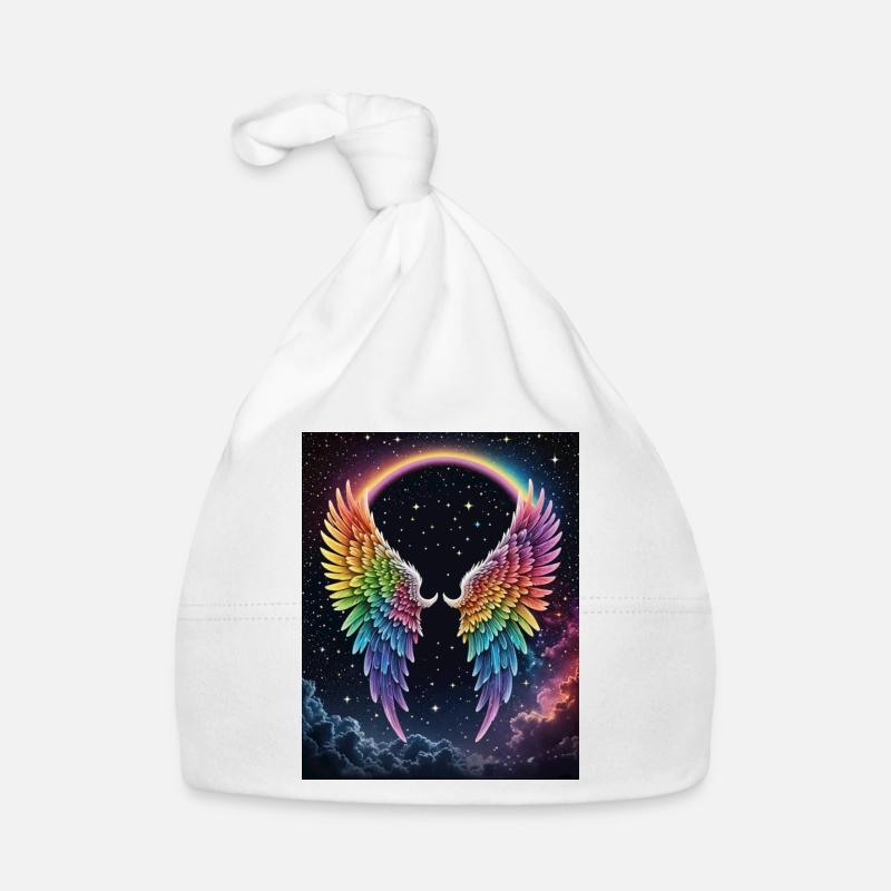 Regenbogenflug im Kosmos Baby Bio-Mütze