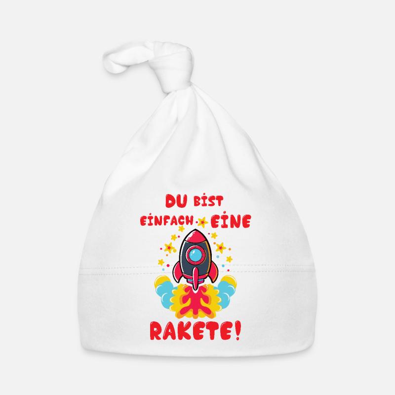 Rakete Baby Bio-Mütze