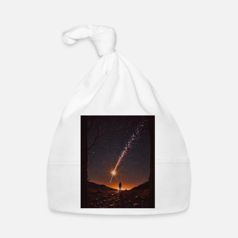 Chemin des étincelles de feu Bonnet bio Bébé