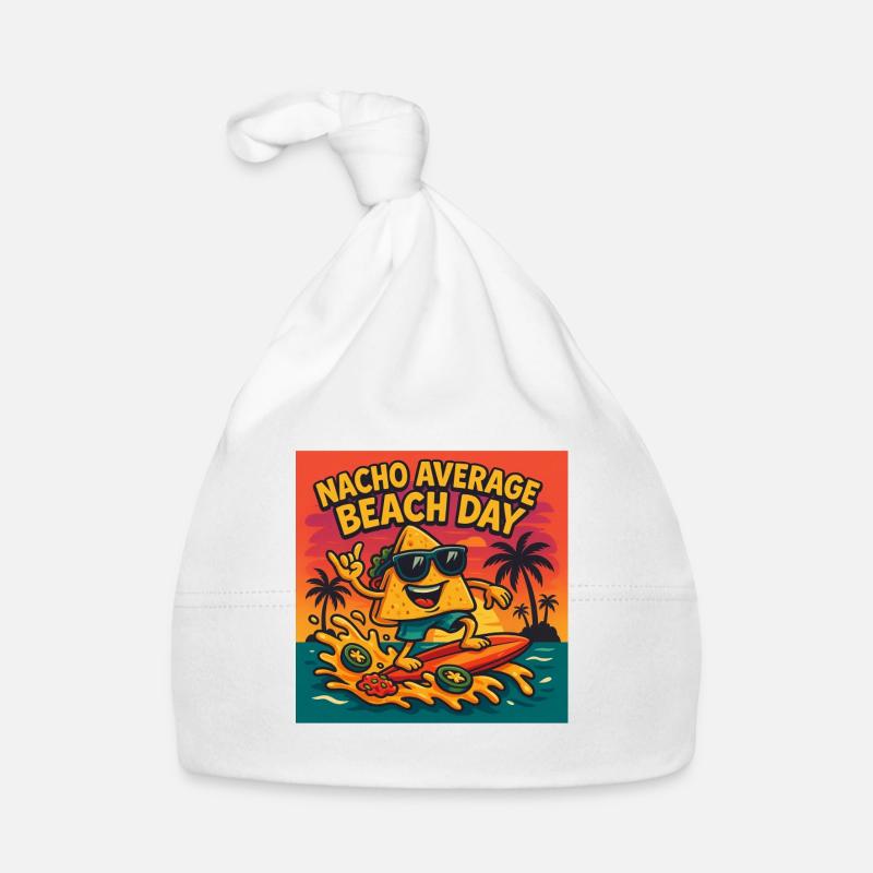 Nacho Average Beach Day Design Baby Bio-Mütze