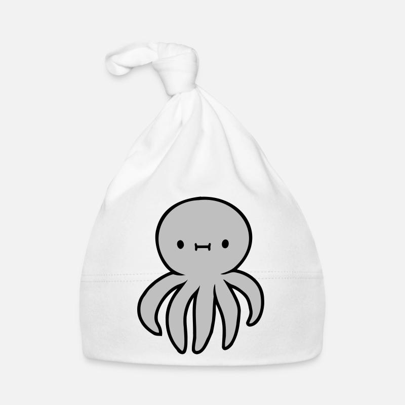 Pieuvre Pieuvre Pieuvre Calmar Mignon Calmar géant Drôle Bonnet bio Bébé