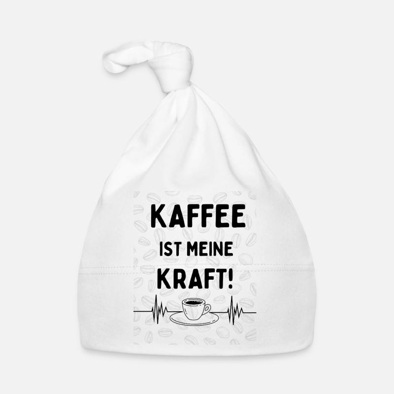 Coffee is my power – Coffee Motivation Design Organic Baby Cap