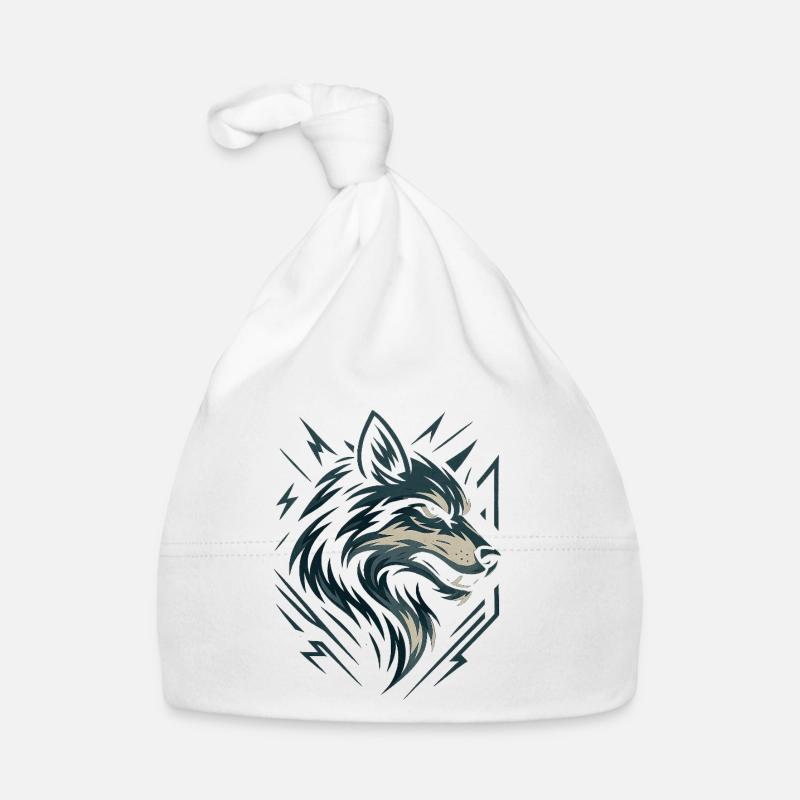Wolf Design Baby Bio-Mütze