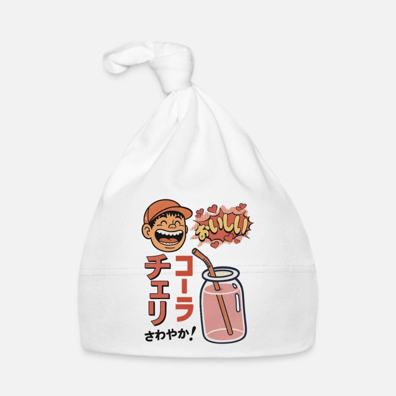 Cherry Cola Refreshing! Baby Bio-Mütze