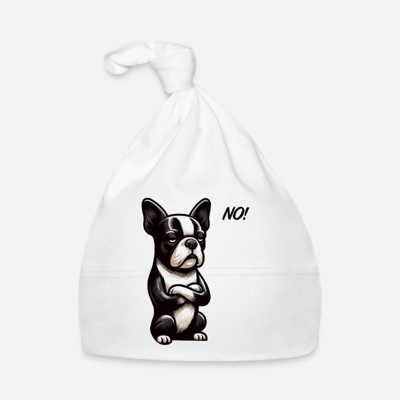 No Boston Terrier Boston Boston terrier besitzer Baby Bio-Mütze