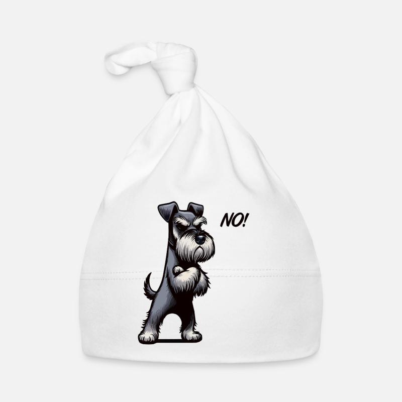 Pas de Schnauzer Schnauzer géant Propriétaire de Schnauzer Bonnet bio Bébé