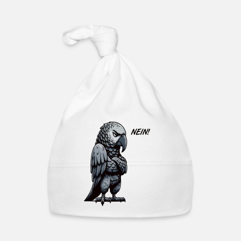 Aucun propriétaire de perroquet gris d'Afrique Bonnet bio Bébé