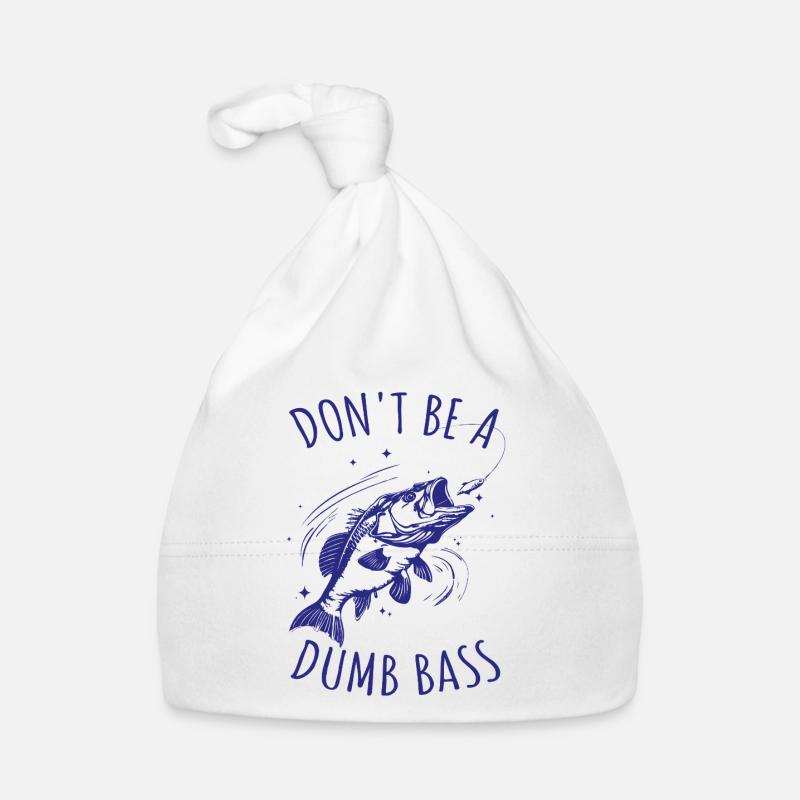 Drôle de dicton de pêche poisson Bonnet bio Bébé