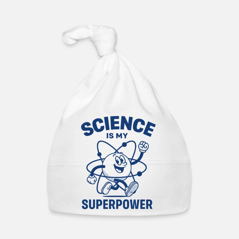 Conception motivée par les super-héros scientifiques Bonnet bio Bébé
