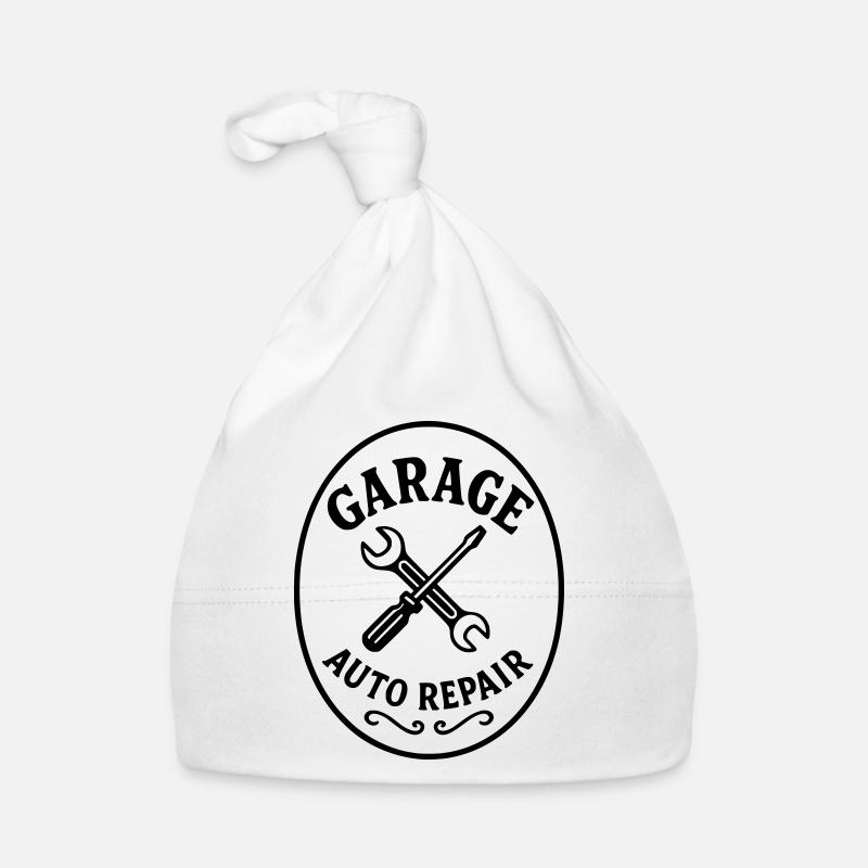 Autogarage Baby Bio-Mütze