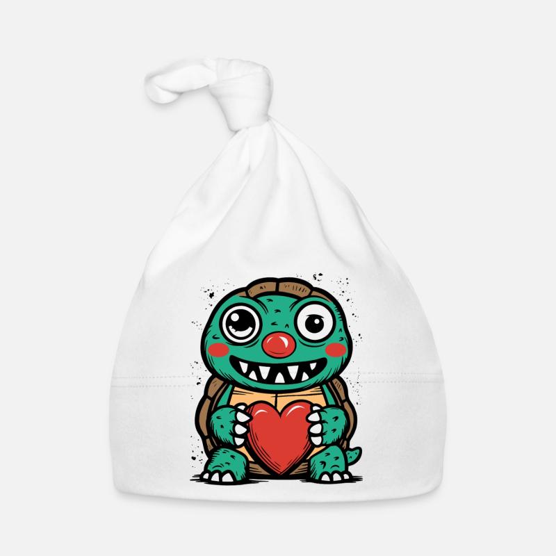 Crazy turtle Organic Baby Cap