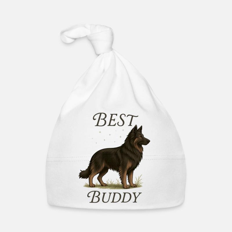 Altdeutscher Schäferhund – Best Buddy Baby Bio-Mütze