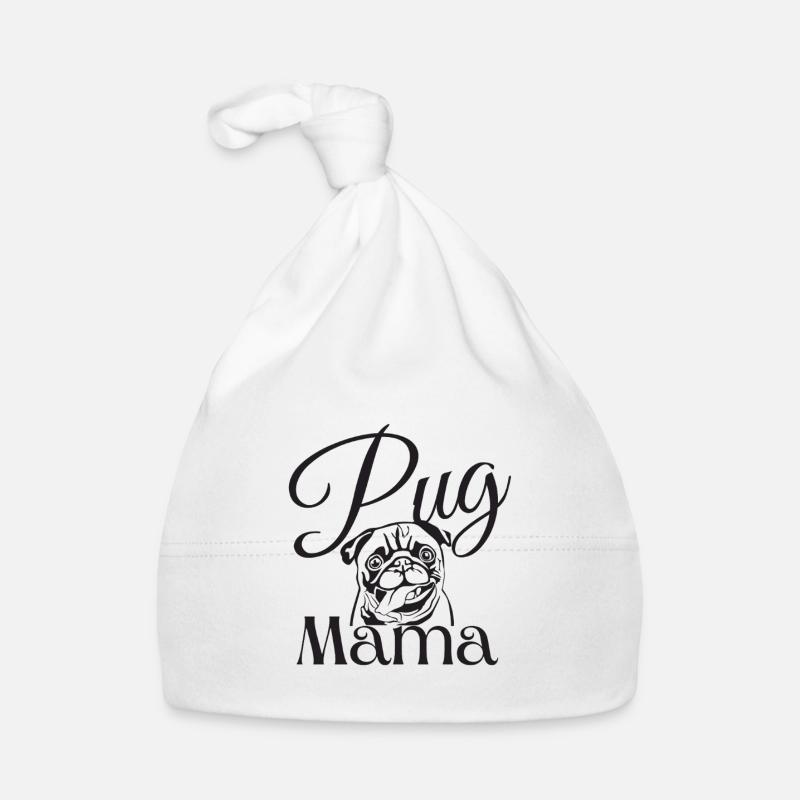 Mops-Mama Baby Bio-Mütze