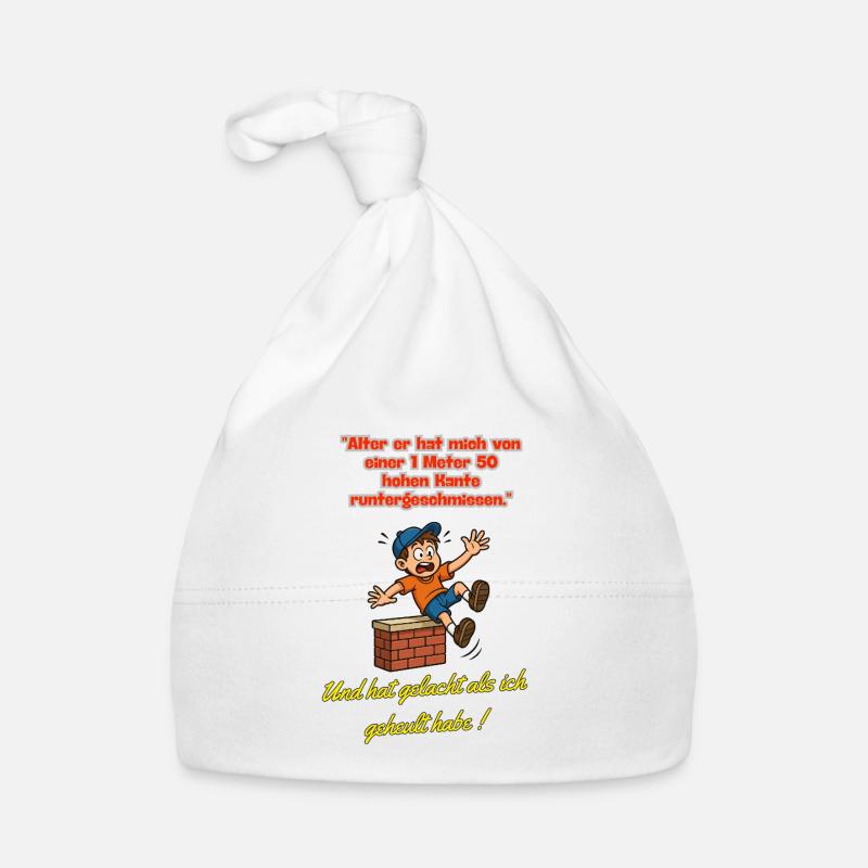 Saut d’Arête Éclat de rire Bonnet bio Bébé