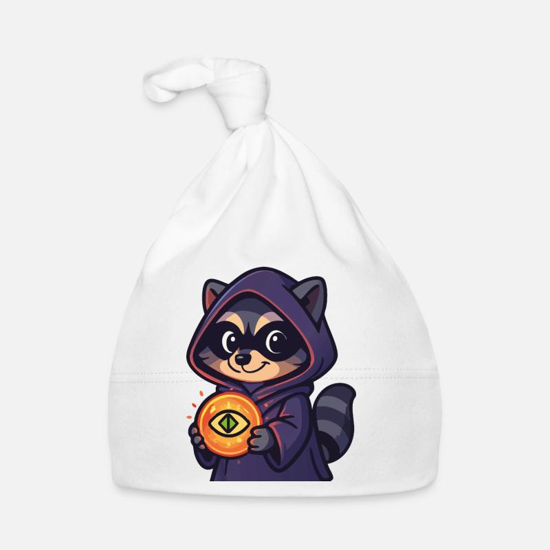 Wenn ein Racoon was findet Baby Bio-Mütze