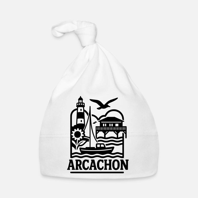 arcachon frankreich Baby Bio-Mütze