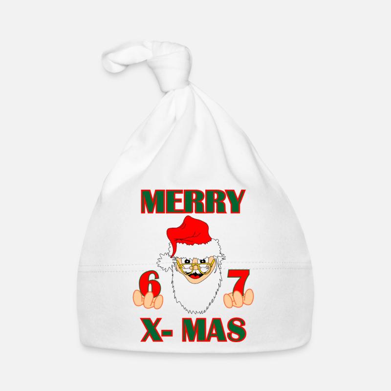 Santa 6–7 Vibes – MERRY X-MAS (Inspired by Organic Baby Cap