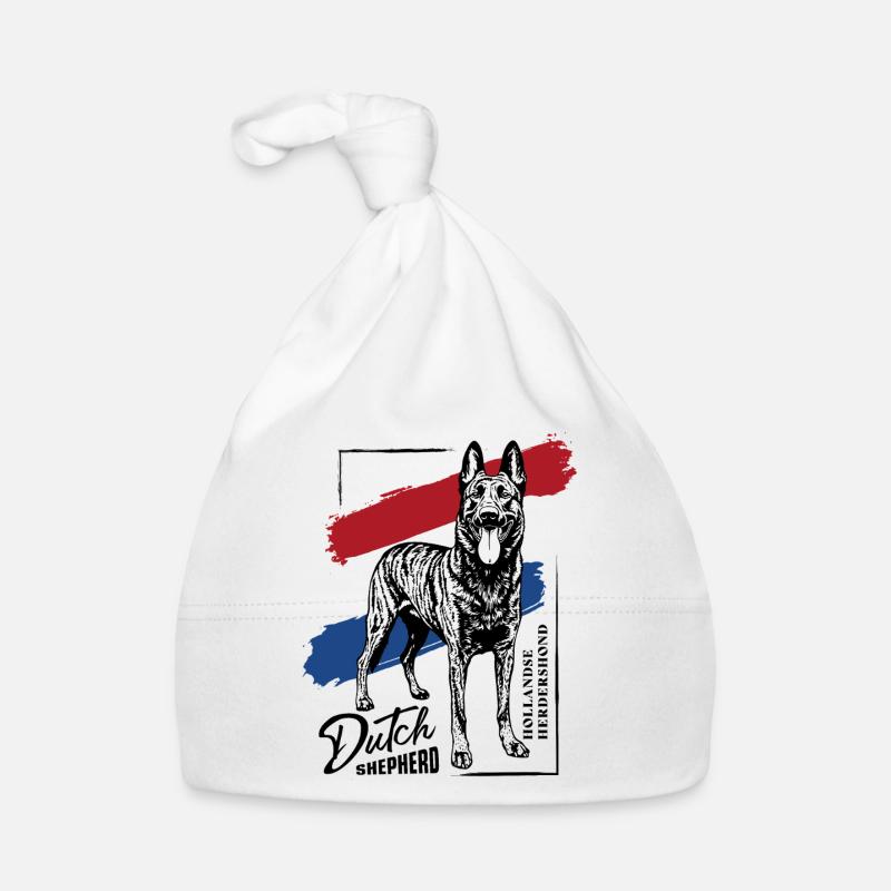 Dutch Shepherd - Dutchie  Organic Baby Cap