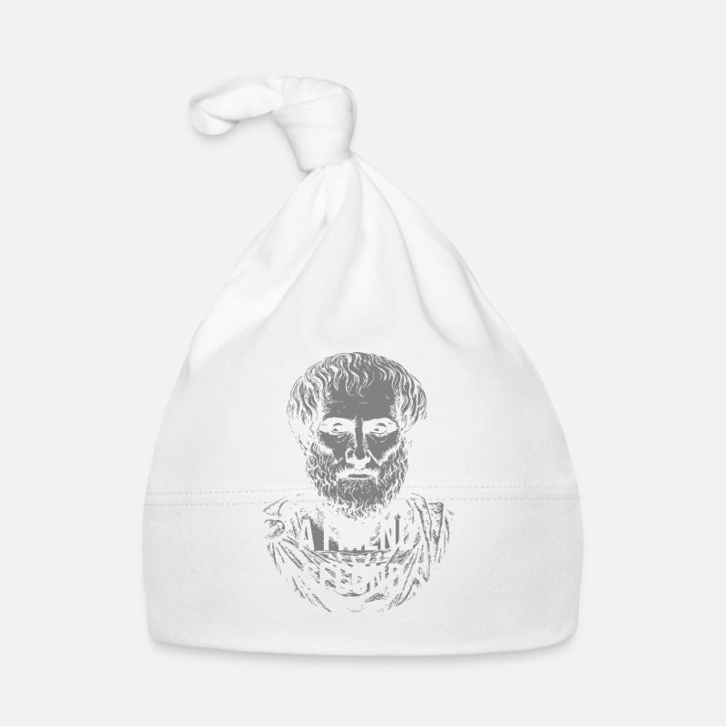 Aristotle: A Friend Is a Second Self Organic Baby Cap