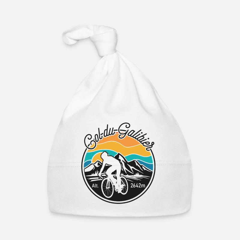Galibier Retro Mountainbiker Baby Bio-Mütze