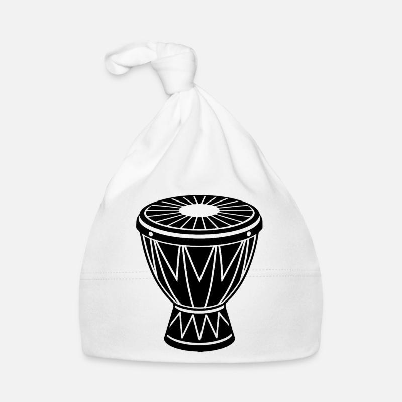 Afrikanische Conga-Trommel Baby Bio-Mütze
