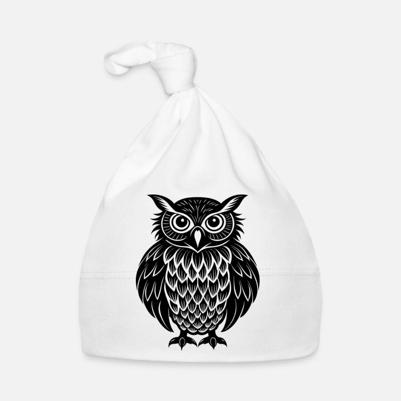 hibou Bonnet bio Bébé