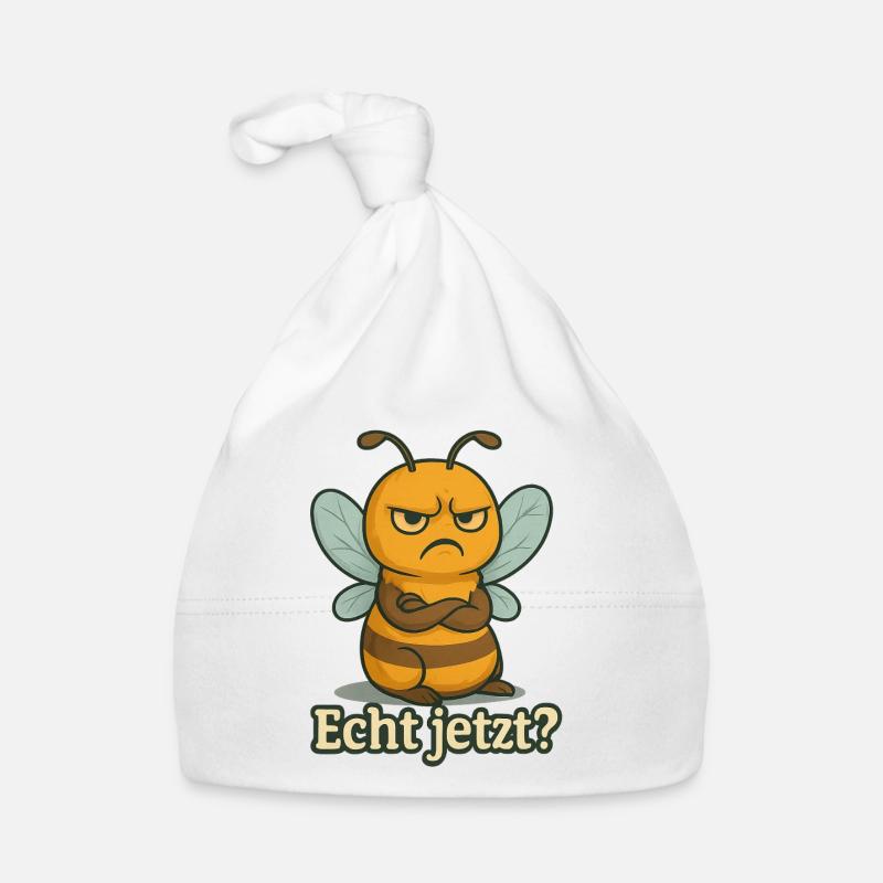 Bee Really now Organic Baby Cap