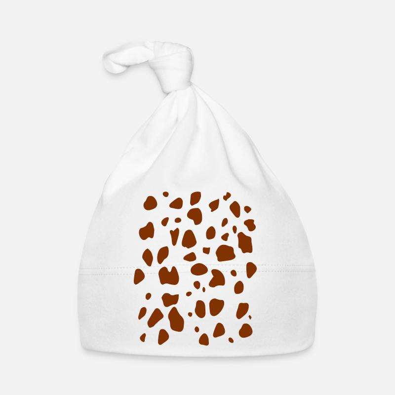Spots Vector Color Custom Animal Pattern Organic Baby Cap