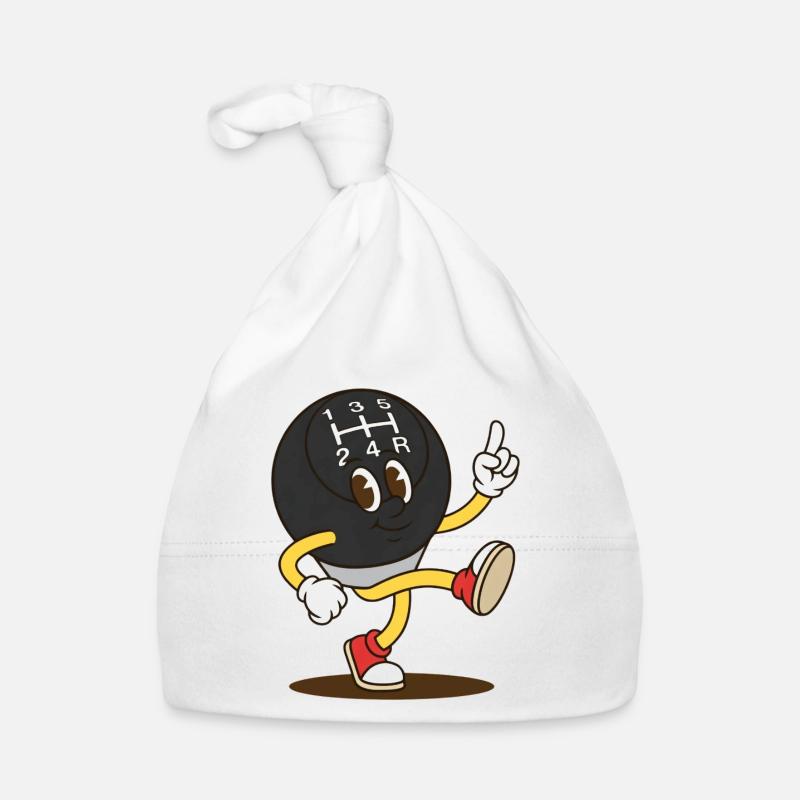 Danse du Héros du Bouton de Shift Bonnet bio Bébé