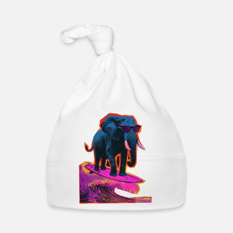 Surf d’éléphant Surf Bonnet bio Bébé